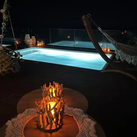 Tramonto Luxury No1- Breathtaking Sunset View Dom wakacyjny Foiníkion