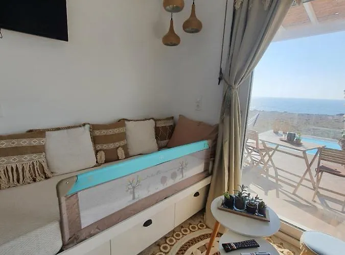 펜션 Tramonto Luxury No1- Breathtaking Sunset View Foiníkion