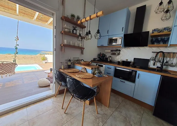 펜션 Tramonto Luxury No1- Breathtaking Sunset View Foiníkion