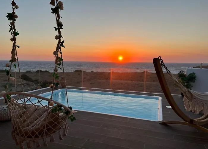 Tramonto Luxury No1- Breathtaking Sunset View Foiníkion